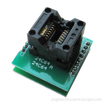 IC Programming Adapter Test 14 Pins/Burn-in/Transition Socket for SOP14 to DIP14New